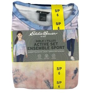 Eddie Bauer Girls' 2 Piece Active Set Size 6 NWT